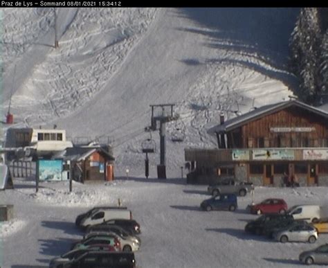 webcam praz de lys|Webcam Praz de Lys/ Sommand (Taninges/ Mieussy)